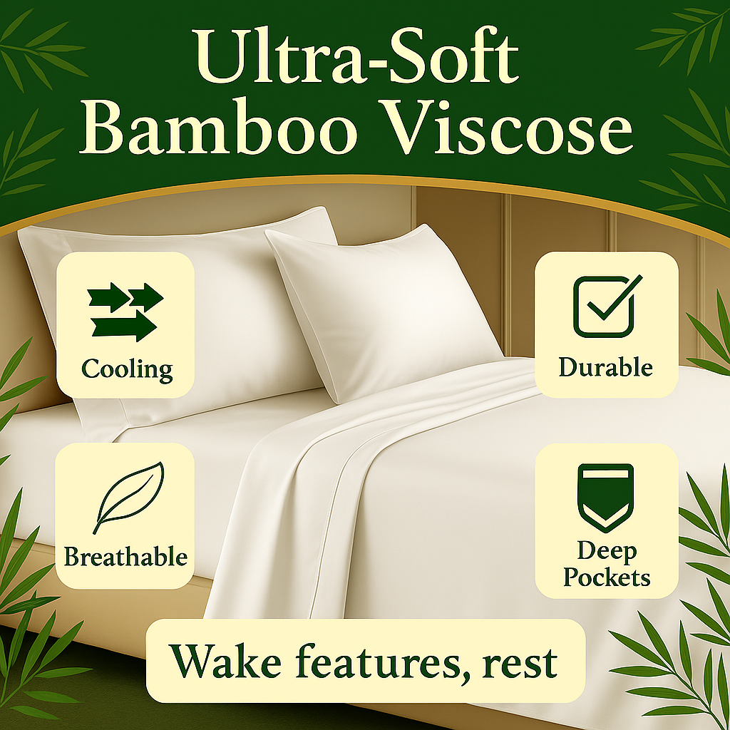 Lunava™ | Bamboo Sheets - ShopVectura