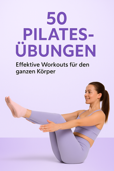 50 Pilates Übungen | E-Book - ShopVectura