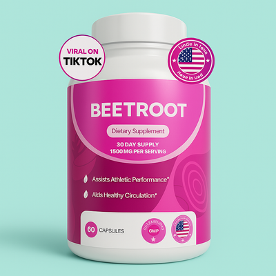 Organic Beetroot Capsules - ShopVectura
