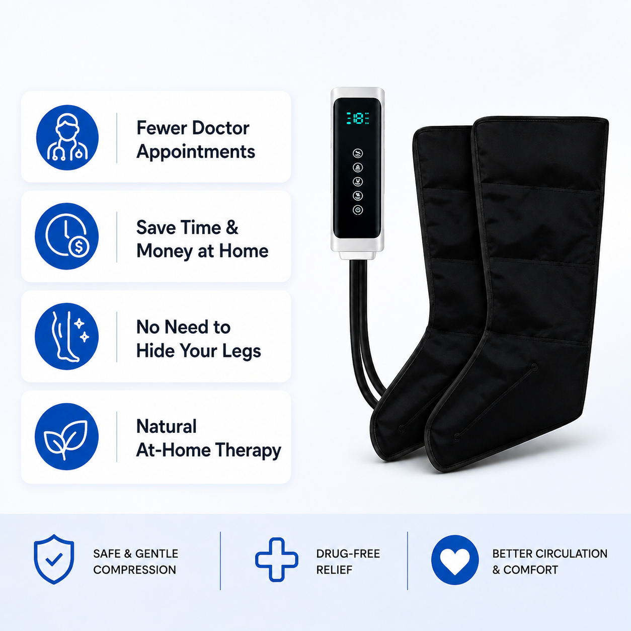 LegRelief Pro™ | Leg Compression Therapy - ShopVectura