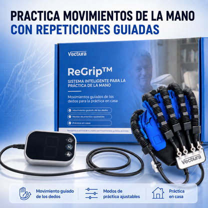 ReGrip™ | Guante para práctica guiada de la mano
