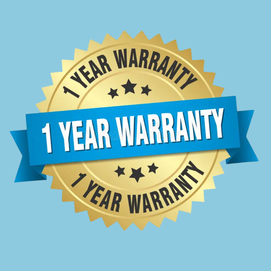 1 Year Warranty